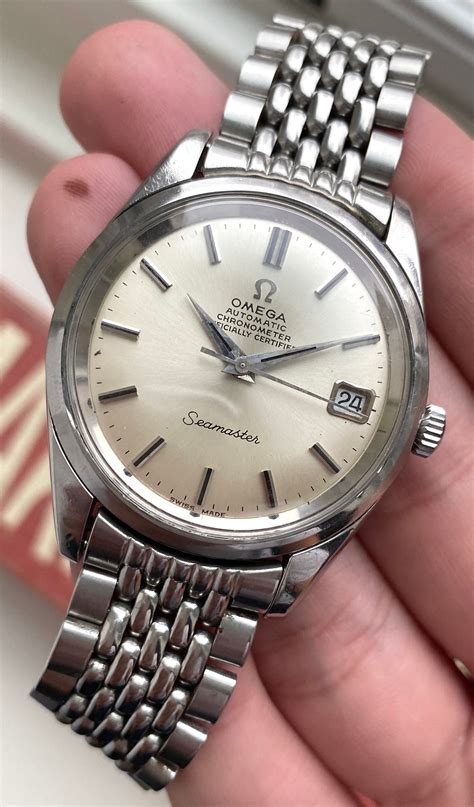 omega seamaster vintage silver|omega seamaster vintage price.